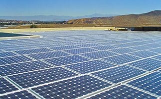 Solar panels, Corona, CA