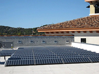 shopping center solar power