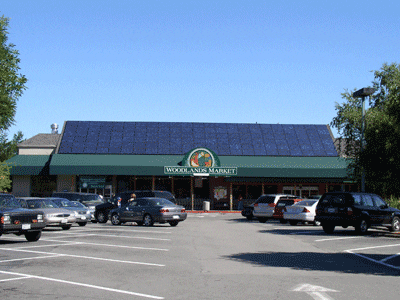 grocery store solar panels