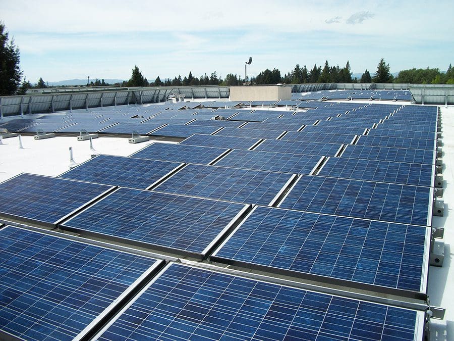 roof mount solar panels, Rohnert Park
