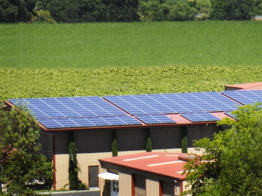 roof mount solar panels, St. Helena