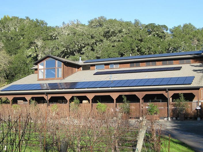roof mount solar panels, Novato