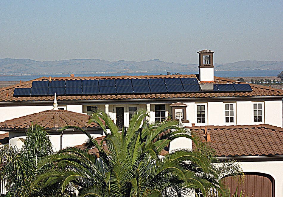 Curved Tile Roof