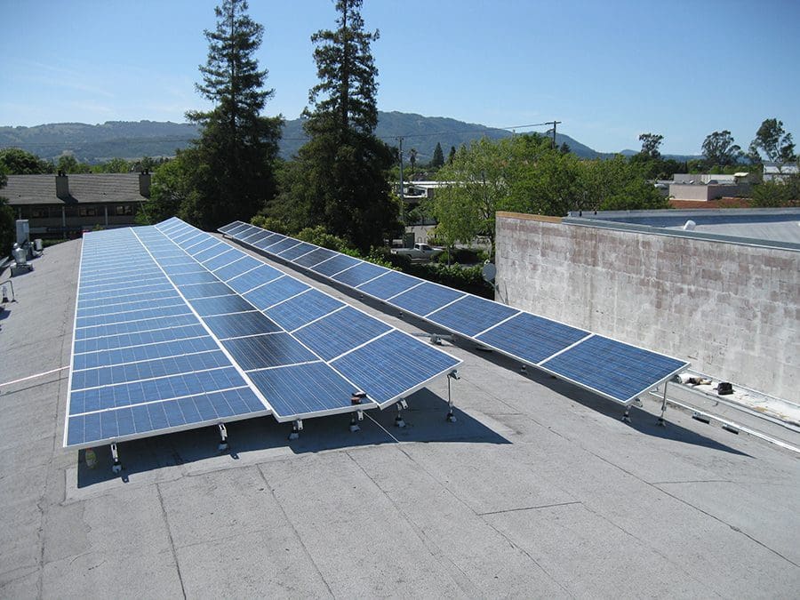 roof mount solar panels, Sonoma