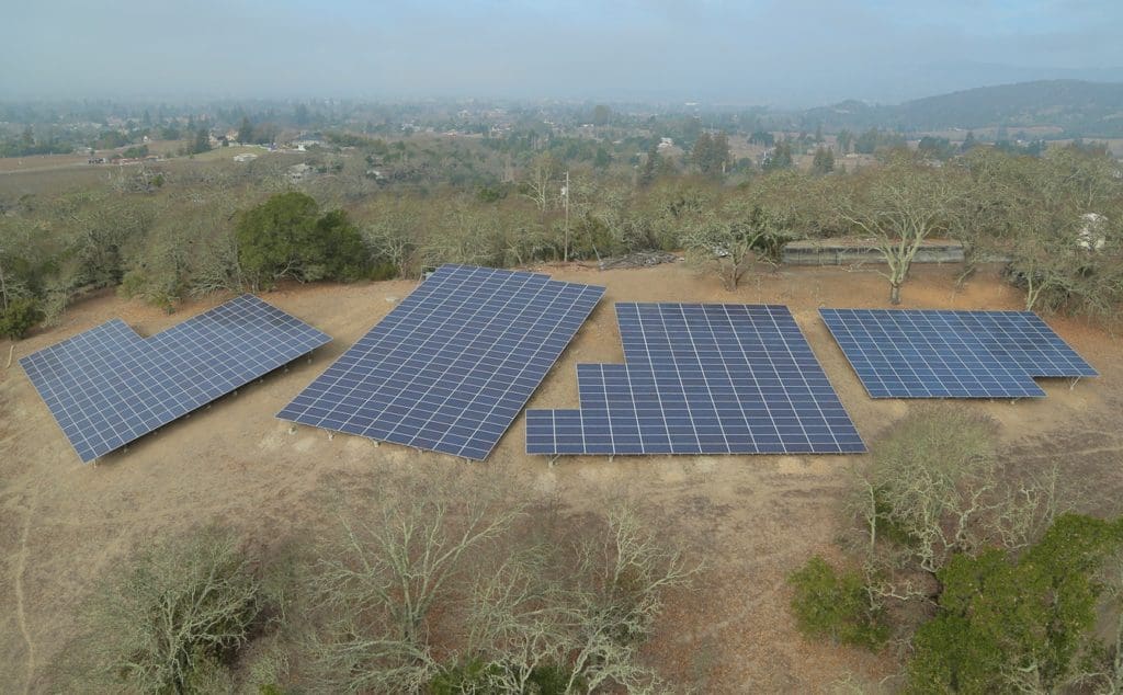 Napa Solar Power, solar panels Napa Valley Country Club