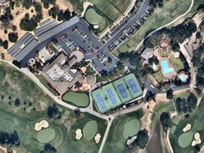 Marin Country Club solar power system installed by SolarCraft