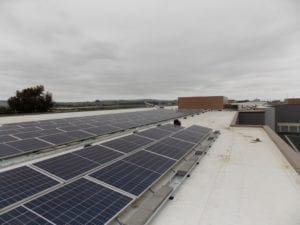 SolarCraft - Solar Panel install at Petaluma public storage