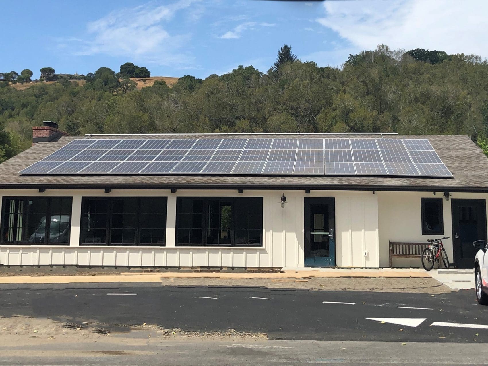 cs-solar panels at sleepy hollow community center san anselmo SolarCraft