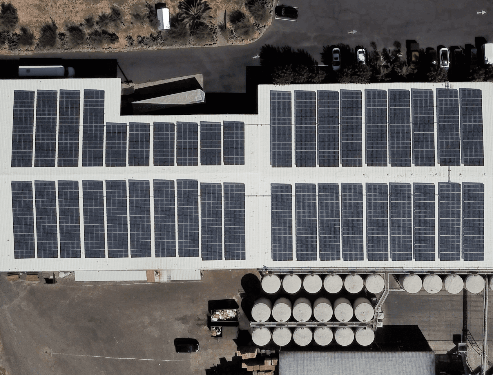 solarcraft solar installation cline winery sonoma tn3